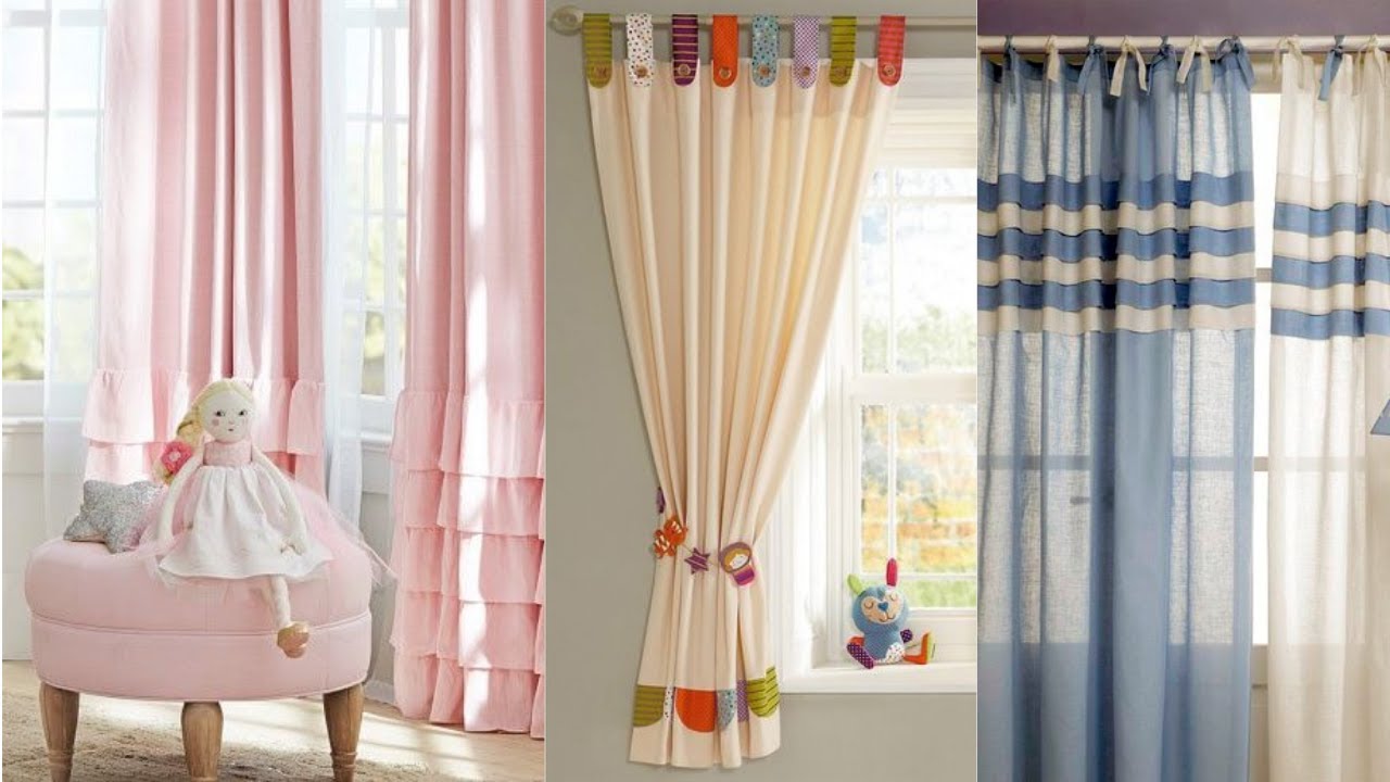 Baby Room Curtains Ideas. Nursery Room Curtain Decoration. YouTube