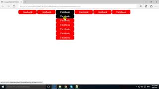 How to Create Bangla Html and Css dropdown menu tutorial