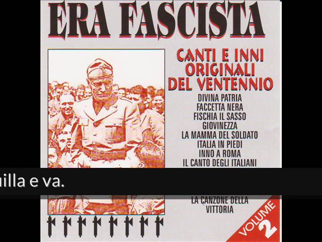 Watch Era fascista - Giovinezza (Album Version) on YouTube Watch Era fascista - Giovinezza (Album Version) on YouTube