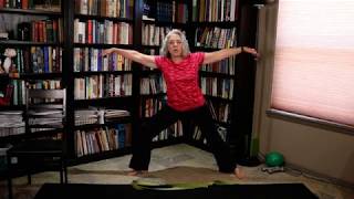 Chair Yoga - Chest Opening, Side Angle Pose with Bind  - 30 Minutes Some Seated, More Standing Wealth