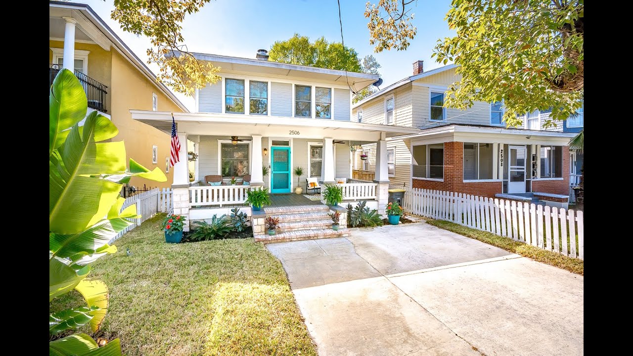2506 Post Street, 32204 Jacksonville, Florida Home for Sale YouTube