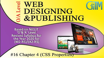 #16 chapter 4 Background,Block , Display Properties ,Box Model in CSS Nielit  O Level|A Level |GIITM