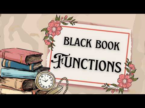 Black Book | Functions | Q34 | JEE