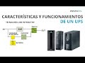 Características y funcionamiento de un UPS || SEMINARIO