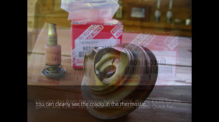 Toyota LandCruiser broken thermostat   FJ40 BJ40 BJ42 3B   engine stays cold   engine not heating up