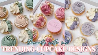 Decorate with Me these Treding Beautiful Cupcake Designs for Small Business at Home