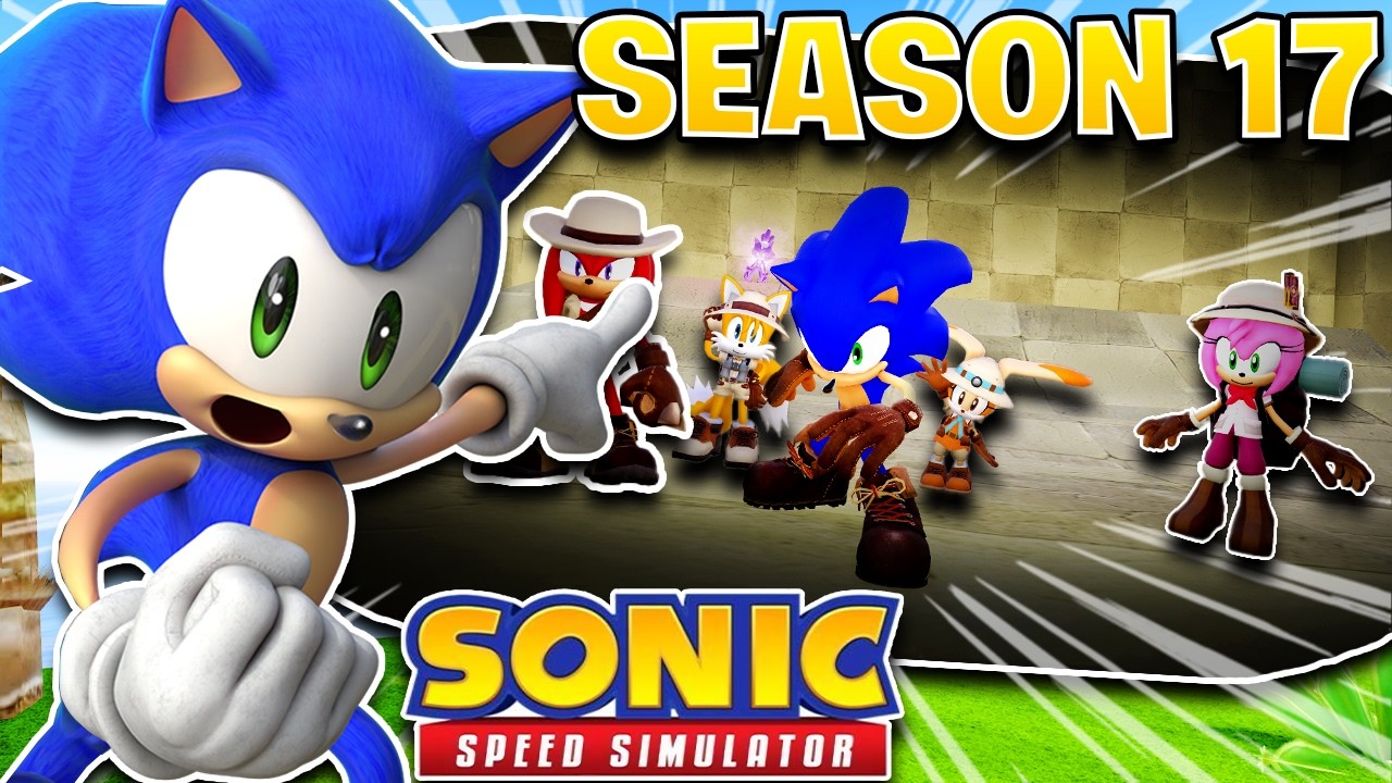*17 СЕЗОН* скоро появится в Sonic Speed ​​Simulator! (Новый тизер)