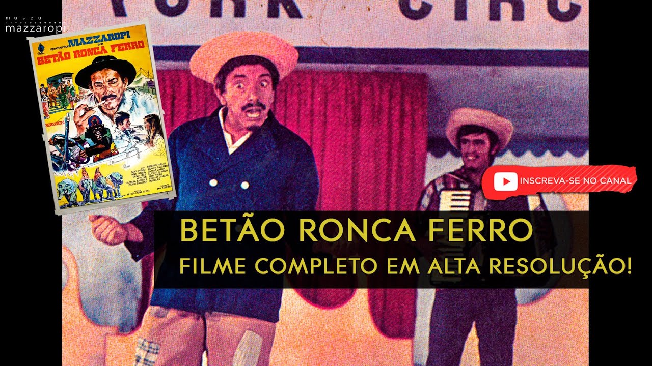 Mazzaropi - Betão Ronca Ferro - Filme Completo - Filme de Comédia