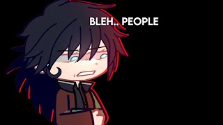 Nonchalant Tomiokagacha Meme Gacha Edit Gacha Trend - Kny Demonslayer Kinda Cringe