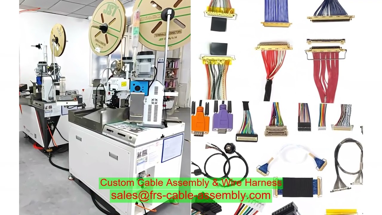 capsule endoscopy cable set low noise overmolded USB C 3x JAE to Moldex IP68 Silicone jacket overbra