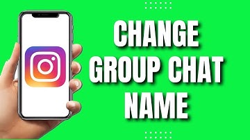 How To Change Group Chat Name On Instagram (2023)