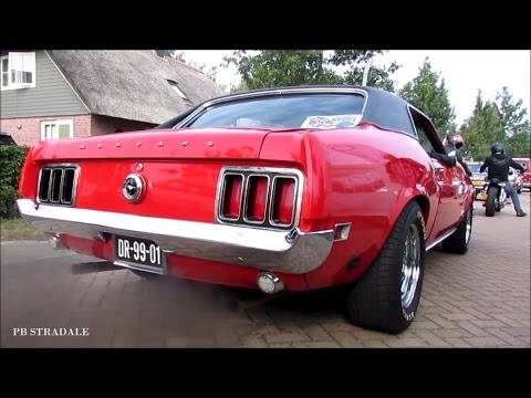 Ford Mustang 4.9 V8 Grande REVS, Oldtimerdag Appelscha