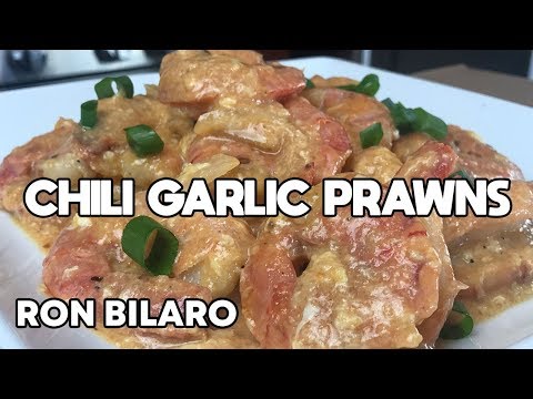Chili Garlic Prawns - Ron BIlaro