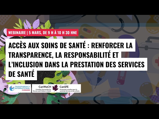 Watch Acess to Health - Webinar March 5 on YouTube.