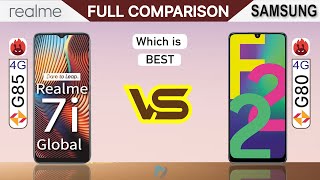 Realme 7i (Gobal) vs Galaxy F22 Full Comparison Which is Best To Buy