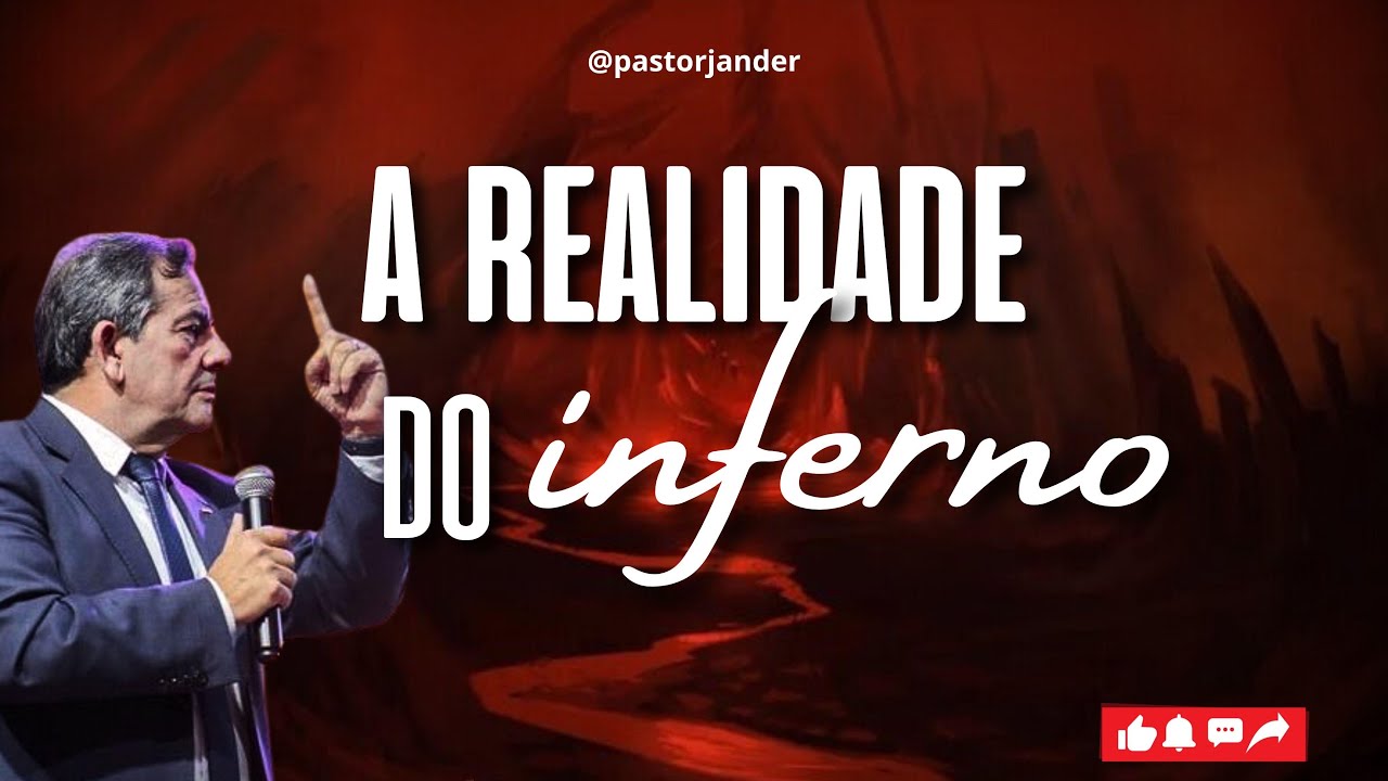 IMPACTANTE: A REALIDADE DO INFERNO!  O que a Bíblia diz sobre o Inferno. Pr Jander - 16/02/2025