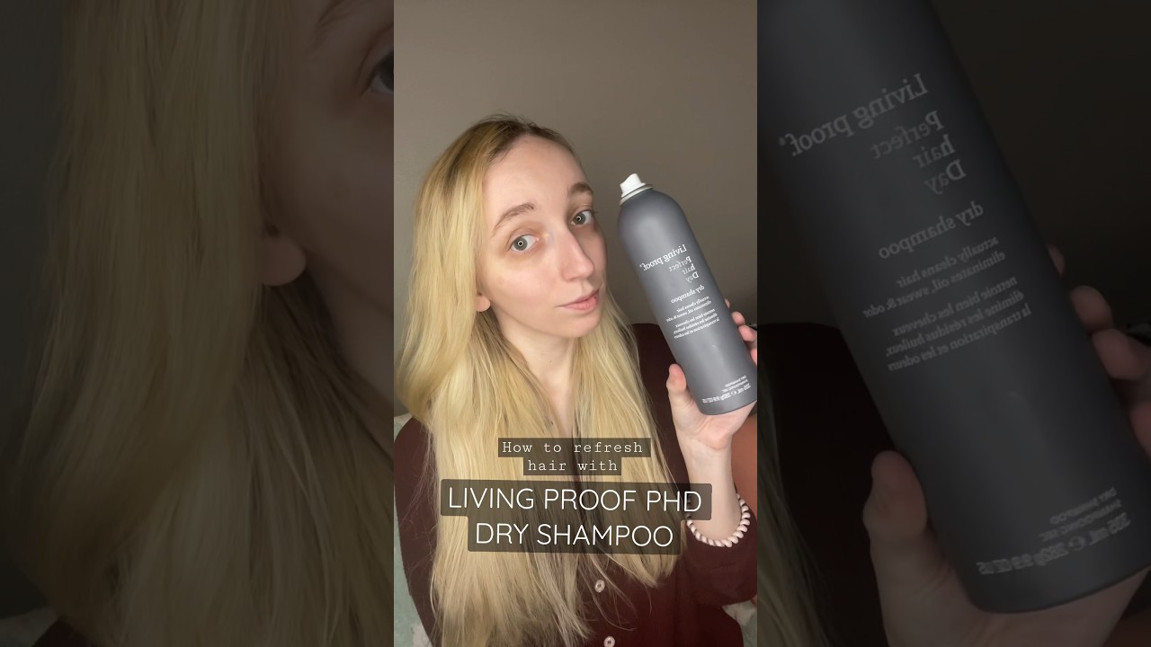 My favorite dry shampoo + how I use it // LIVING PROOF PHD DRY SHAMPOO