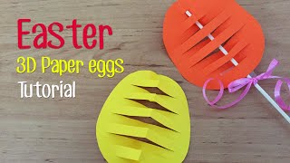 How to make Easter 3D paper egg