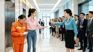 After failing her interview, she helped a cleaner—who turned out to be the chairwoman!