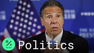 New York Gov. Andrew Cuomo Holds Daily News Briefing in Albany