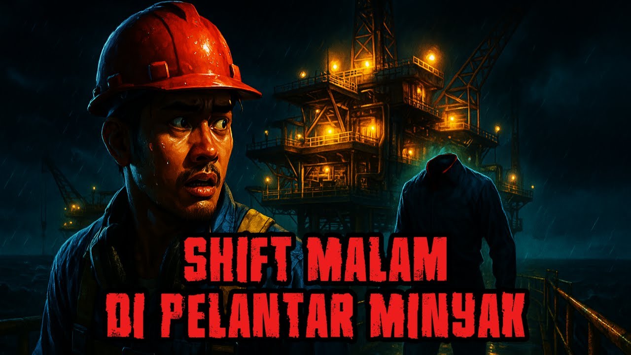Shift Malam Di Pelantar Minyak