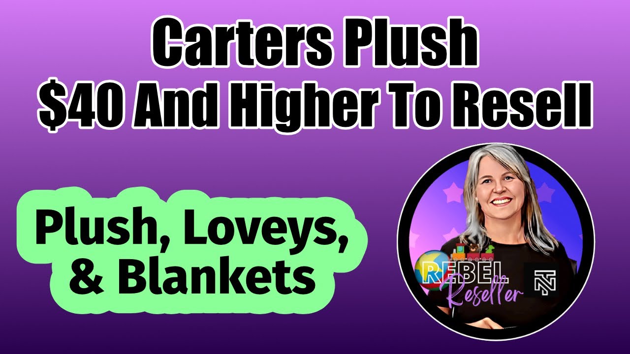 Carters Plush. Which Ones Sell For The Most Money?