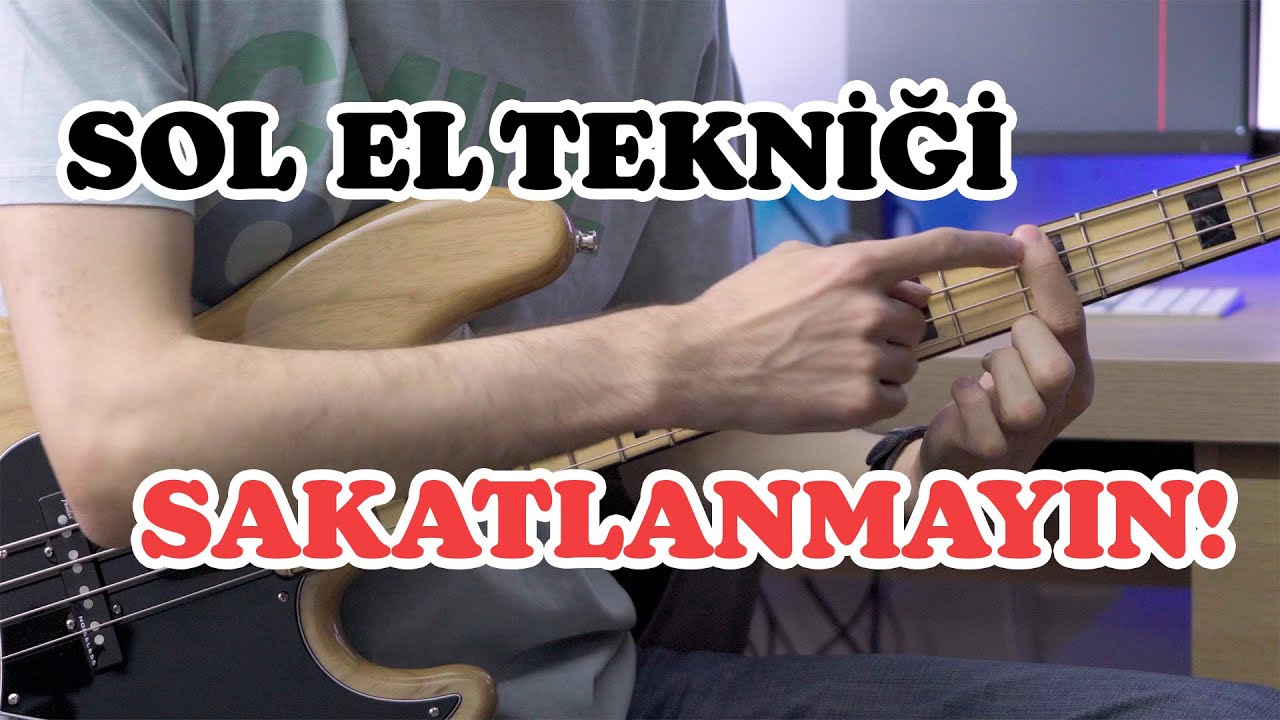 Bas Gitarda Sol El Tekniği - Sakatlanmadan Çalın!
