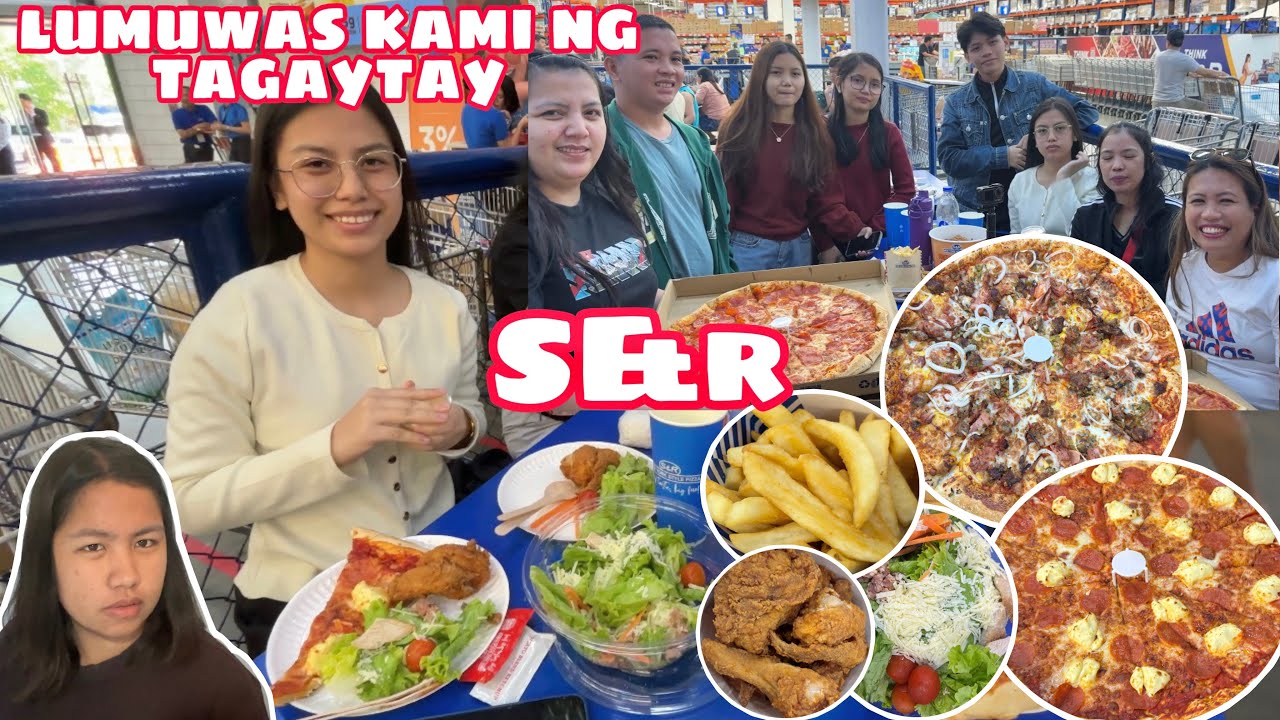 LUMUWAS KAMI NG TAGAYTAY + KUMAIN SA S&R WITH TEAM HITIK 