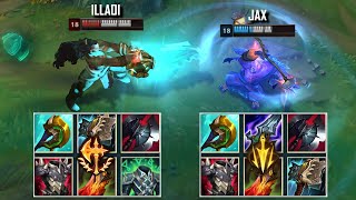 ILLAOI vs JAX SEASON 12 FULL BUILD FIGHTS &amp; Best Pentakills!
