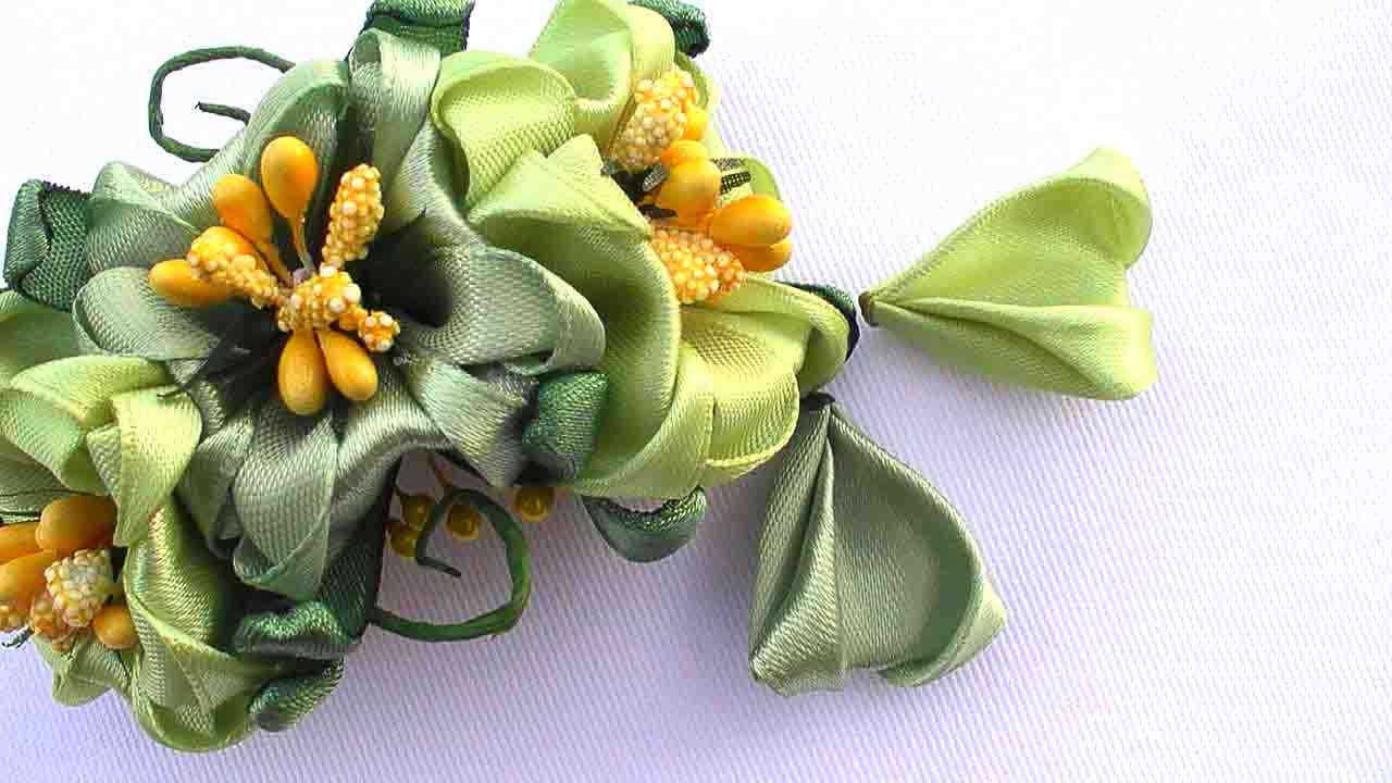 Kanzashi petals / Ribbon petals 5 cm
