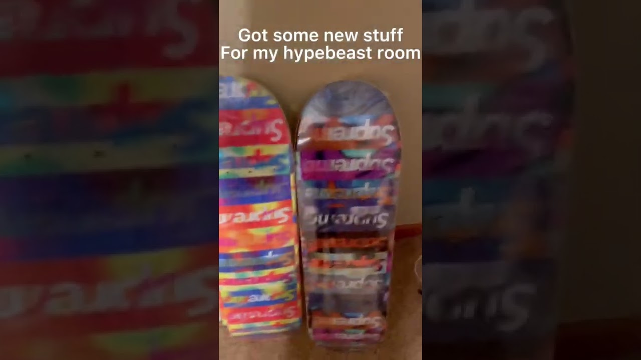New additions to my hypebeast room 