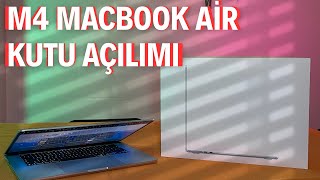 M4 Macbook Ai̇r Kutu Açilimi Pi̇yasanin En İyi̇si̇ Mi̇? Ukt Durumu...