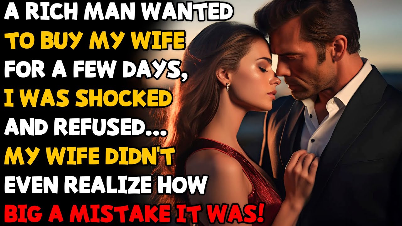 My wife planned her infidelity and thought I wouldn't mind, but she was wrong... I was furious!