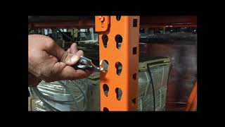 Adrian's Safety Solutions - Rack Safety Cable Installation