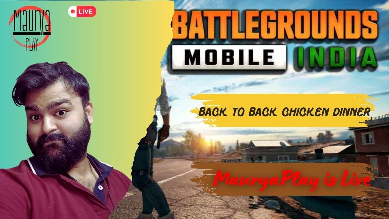BGMI |MauryaPlay is live | Road toward 1K