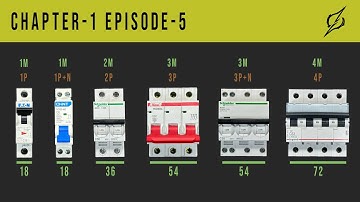 Miniature Circuit Breaker (MCB) Dimensions Chapter1-EP5