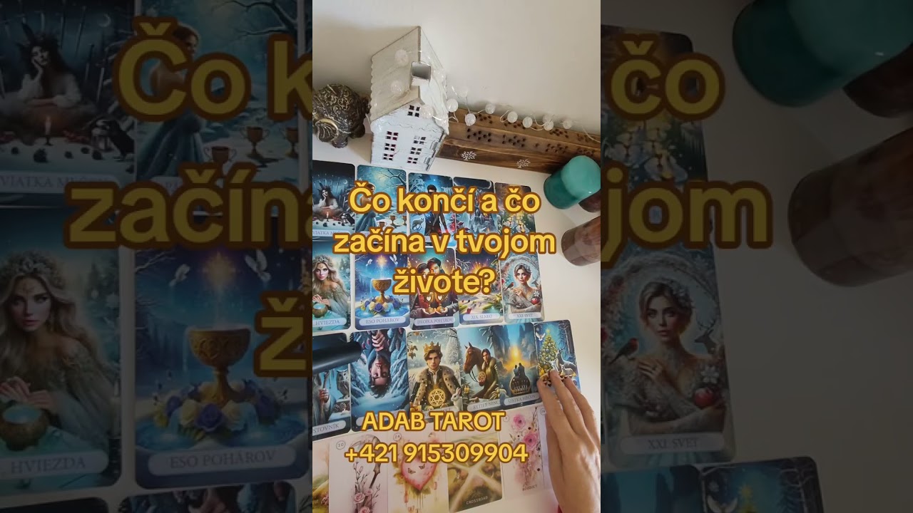 Čo Končí a Čo Začína Nové v Tvojom Živote? 💔❤️🔮🔥 #vykladkariet #vykladkaret #vestenie 
