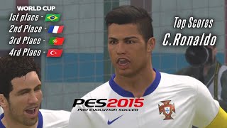 Pes 2015  World Cup 3rd Place  Portugal Vs Turkey