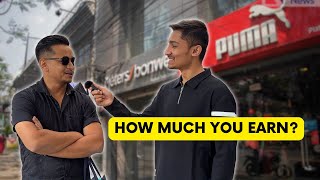 Asking People in DurbarMarg about Money and Business