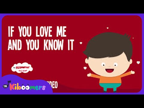 If You Love Me and You Know It Lyric Video - The Kiboomers Valentine&#39;s Day Songs for Preschoolers