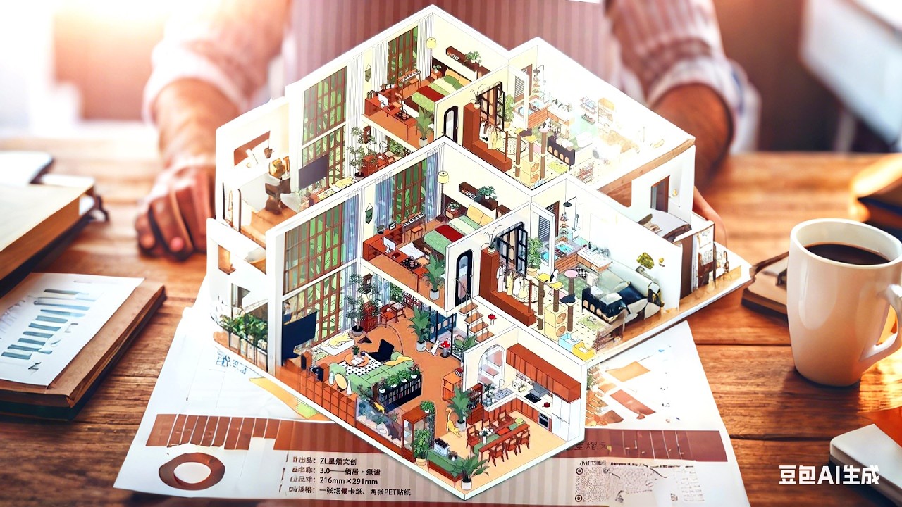 [ASMR] DIY Cute 3D Sticker Scene Collection | Extra Long Relaxing Playtime ✨🐾📖