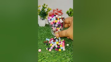 Satisfying Reverse Breads ASMR || Colouring Balls Reverse Video #asmr #satisfying #reverse