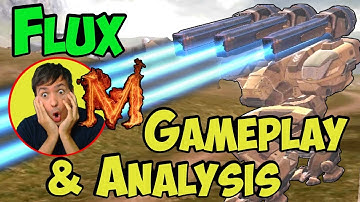 War Robots Test Server New Weapon Flux Gameplay & Analysis WR