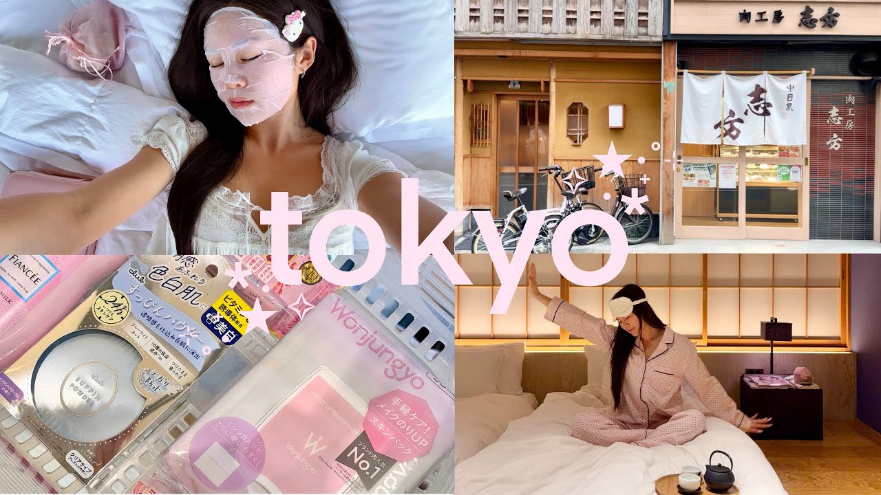 tokyo vlog ‧₊˚ ☆彡 | shopping, cafes, makeup & more