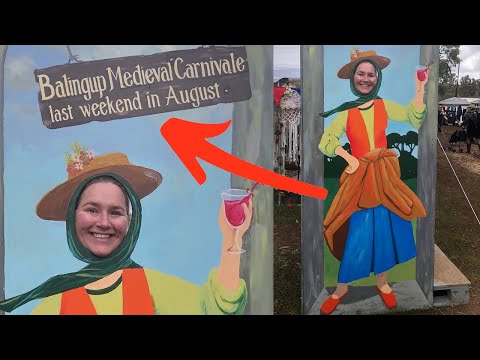 I tried! Going to a Renaissance Fair! | Balingup Medieval Festival 2024