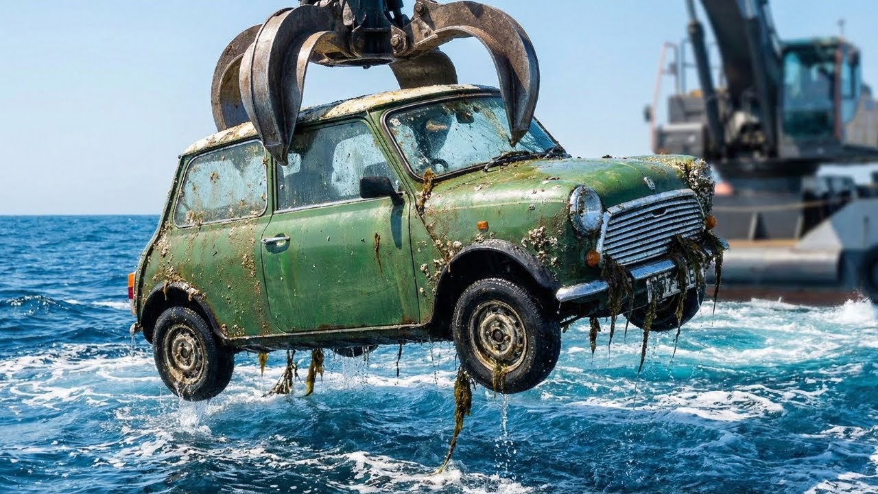 We Found Mr Bean’s Car Under the Sea… Then Pulled It Up
