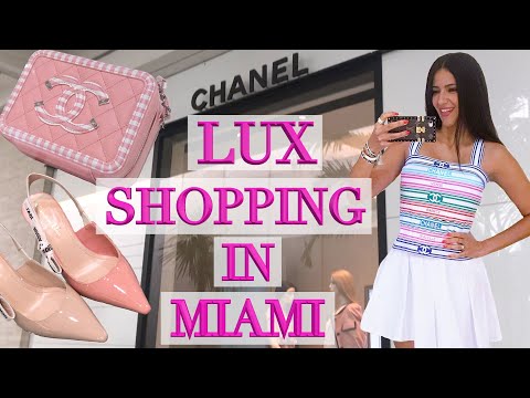 Miami Luxury Shopping Vlog! Chanel, Louis Vuitton, Gucci, Prada