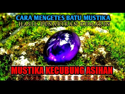 Batu Kecubung Ungu Gelap, Benarkah Energi nya Lebih Besar ?. 