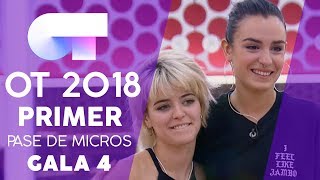 'TOXIC' - NATALIA y ALBA RECHE | Primer pase de micros Gala 4 | OT 2018