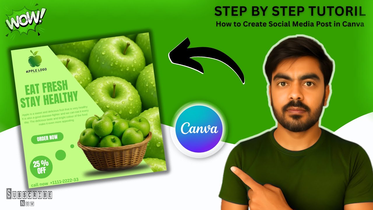 Canva Tutorial 2025: Create Viral Instagram & Social Media Posts Easily!